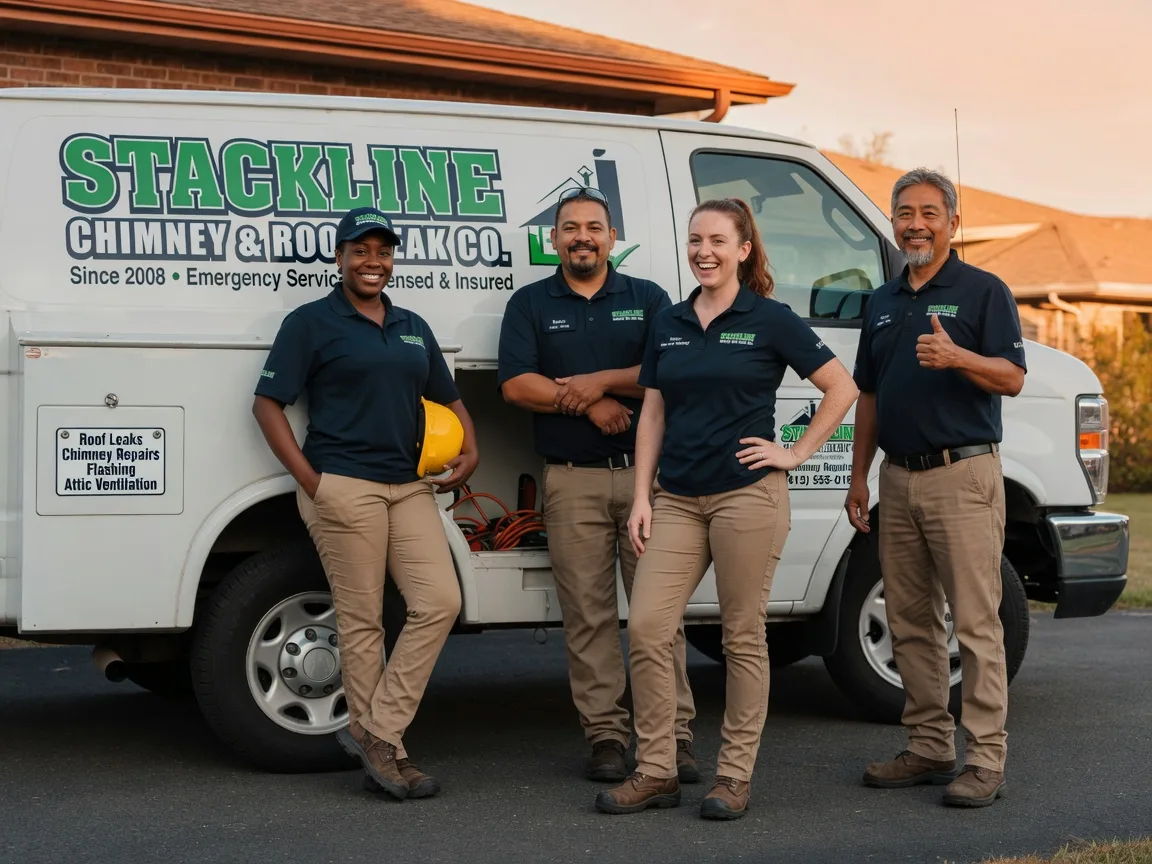 Chimney flashing repair company in Franklin Grove, IL